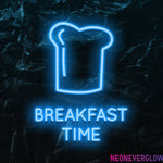 " Breakfast Time" LED Neonschild - NEONEVERGLOW