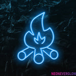 " Fire Flamme" LED Neonschild - NEONEVERGLOW
