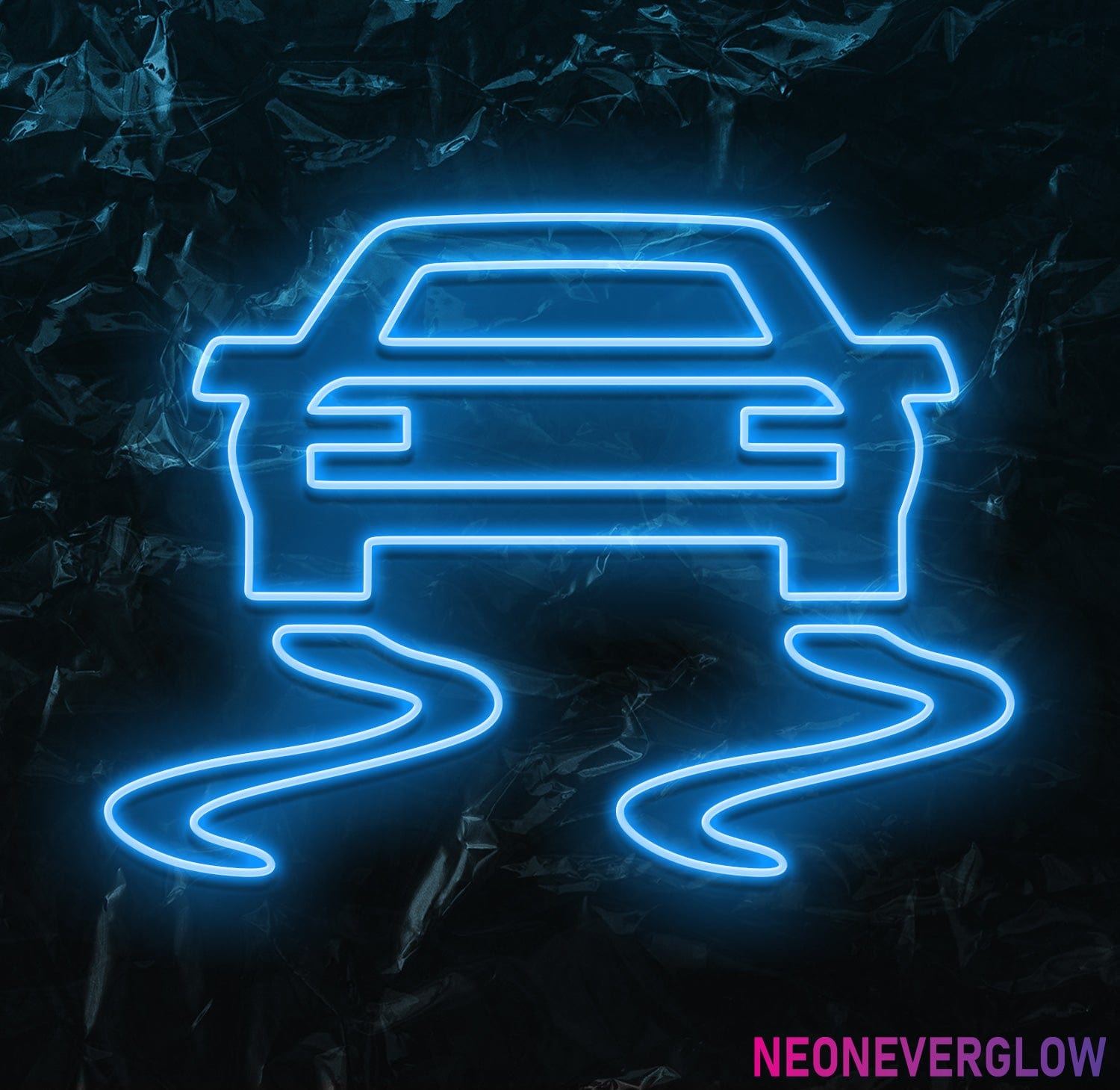 " Auto" LED Neonschild - NEONEVERGLOW