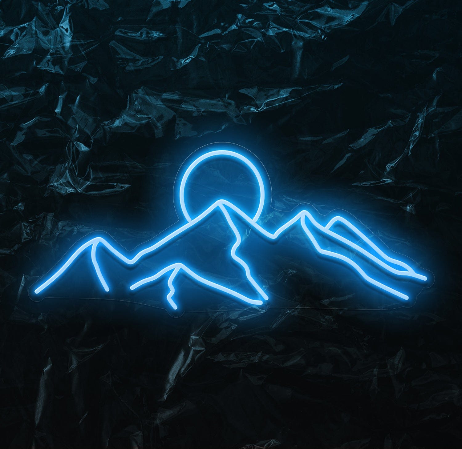 " Berge" LED Neonschild - NEONEVERGLOW