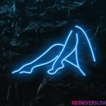 " Girl Beine" LED Neonschild - NEONEVERGLOW