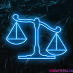 " Waage" LED Neonschild - NEONEVERGLOW