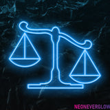 " Waage" LED Neonschild - NEONEVERGLOW