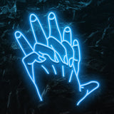 " Zusammenhalt" LED Neonschild - NEONEVERGLOW
