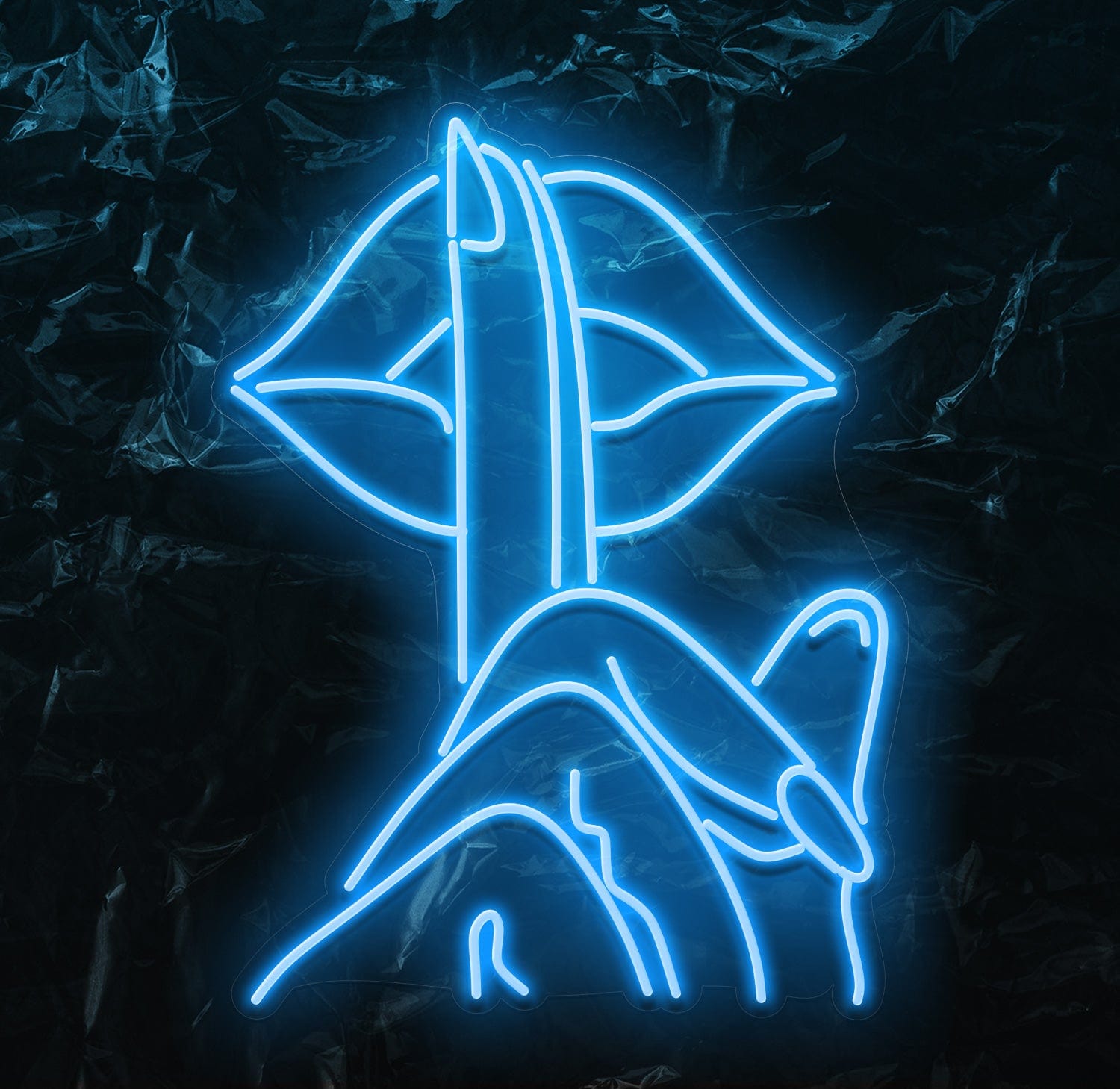 " Lippe Frau" LED Neonschild - NEONEVERGLOW
