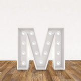 LED 3D Leuchtbuchstabe  " M " - NEONEVERGLOW