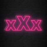 "xXx" LED Neonschild Sign Schriftzug - NEONEVERGLOW