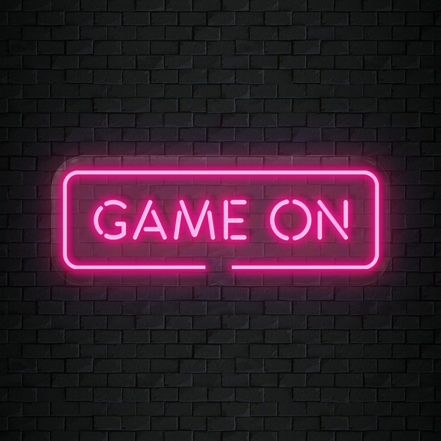 "Game On" LED  Neonschild Sign Schriftzug - NEONEVERGLOW