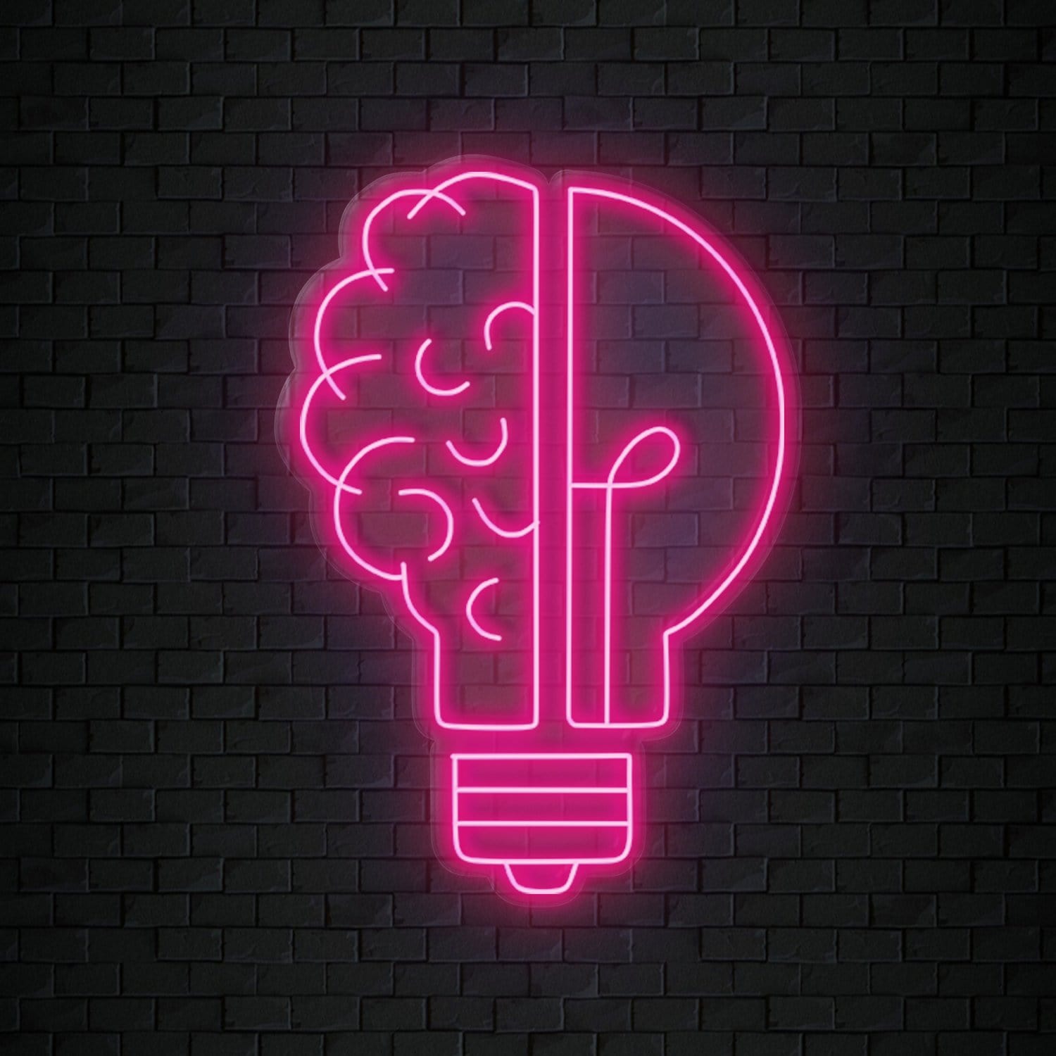 " Gedanken" LED Neonschild Sign - NEONEVERGLOW