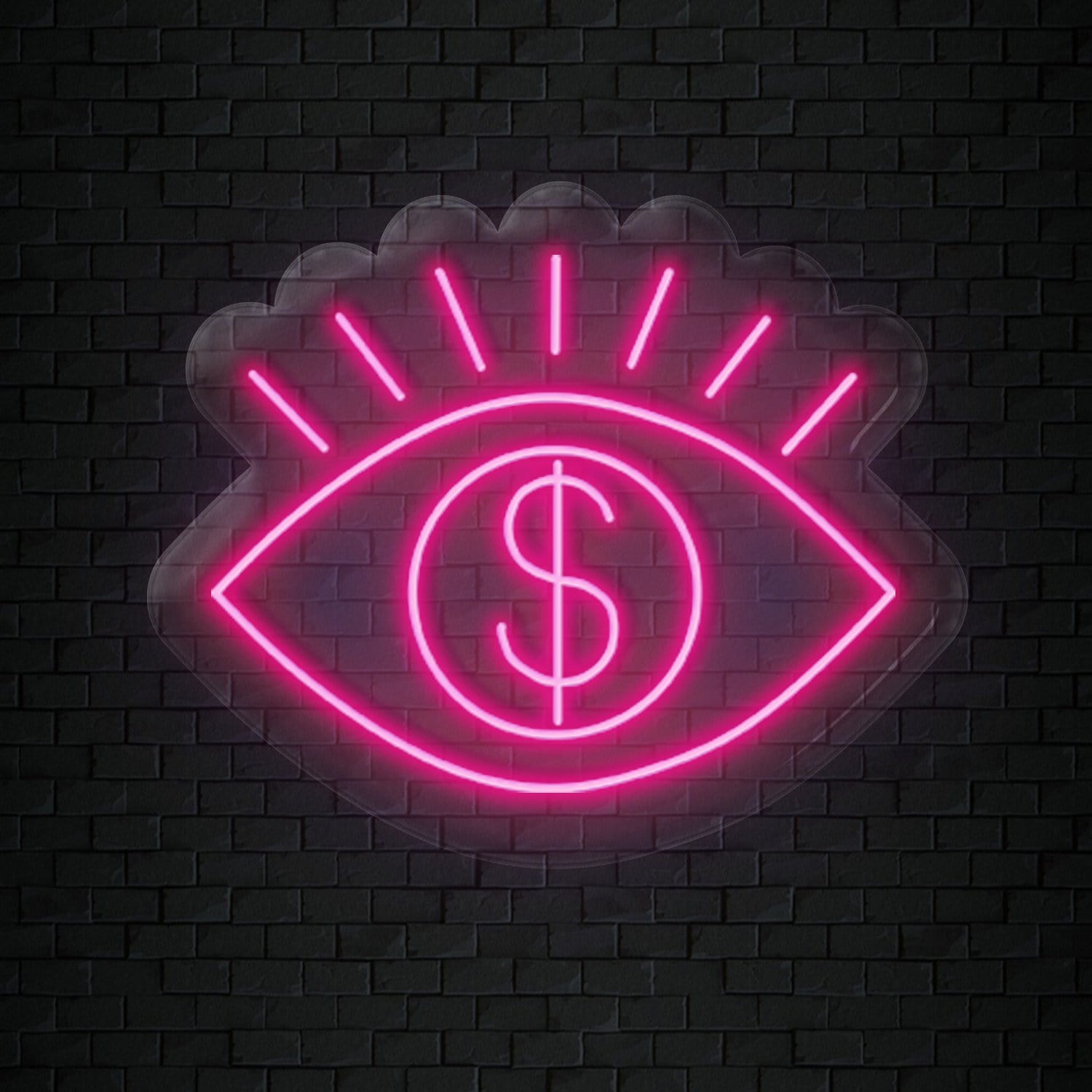 "Augen" LED Neonschild Sign - NEONEVERGLOW
