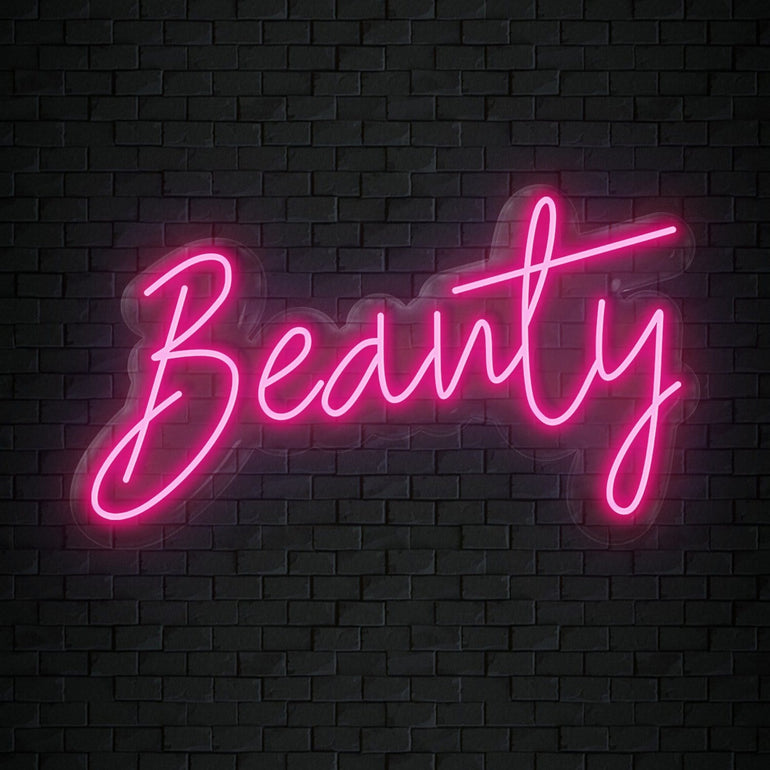 Beauty LED Neon Sign Schriftzug – NEONEVERGLOW