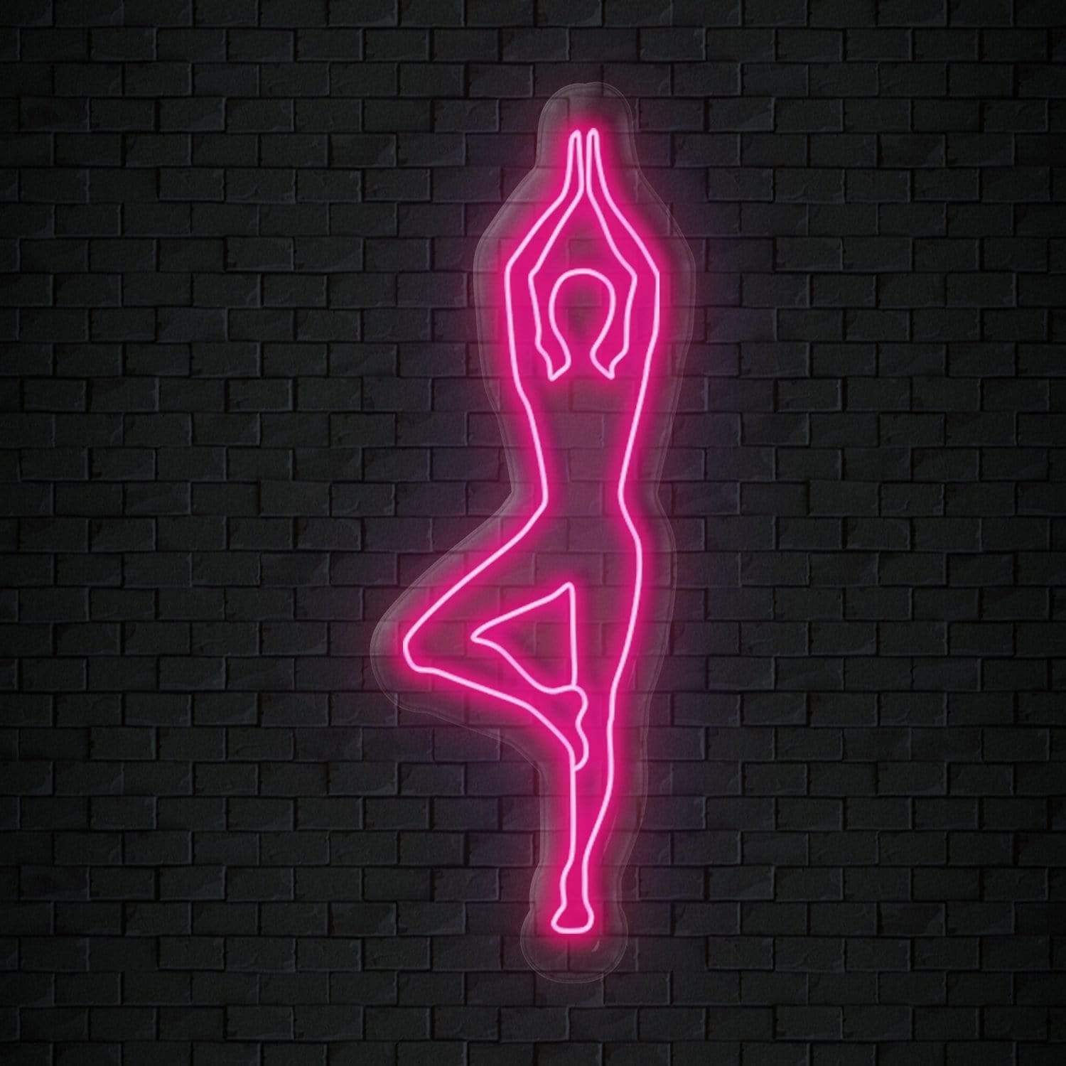 "Yoga" LED Neonschild Sign - NEONEVERGLOW