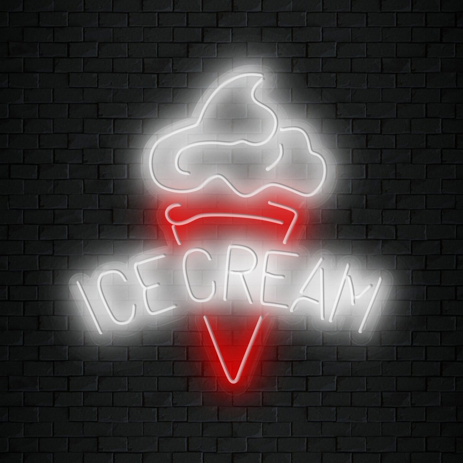 "Eis Ice Cream" LED Neonschild Sign Schriftzug - NEONEVERGLOW
