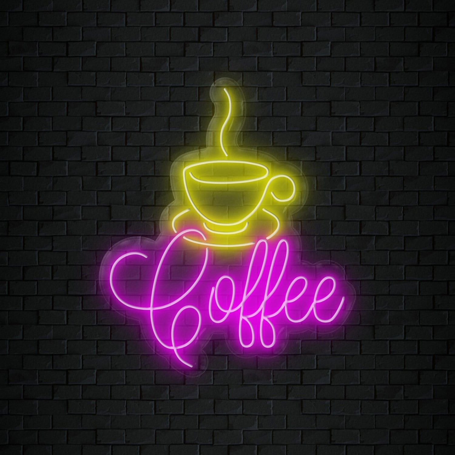 "Coffee" LED Neonschild Sign Schriftzug - NEONEVERGLOW
