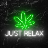 "Just Relax" LED Neonschild - NEONEVERGLOW