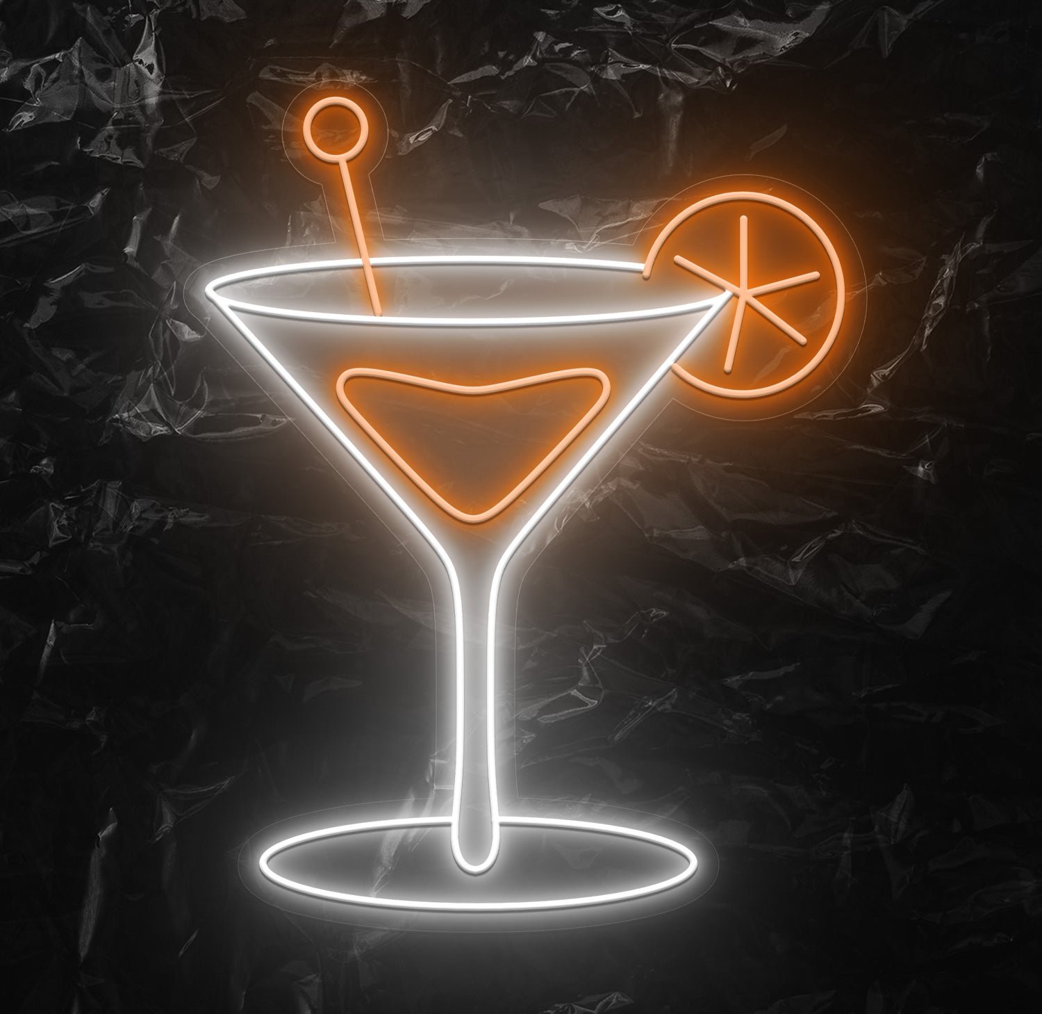 " Cocktail Sekt Wine LED Neonschild" - NEONEVERGLOW