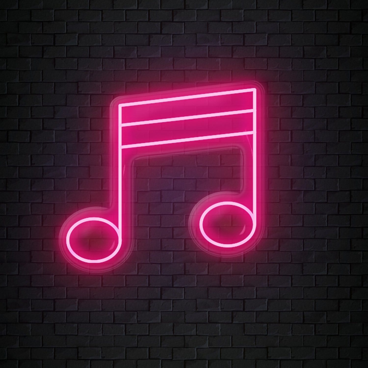 "Music Musik " LED Neonschild Sign Schriftzug - NEONEVERGLOW