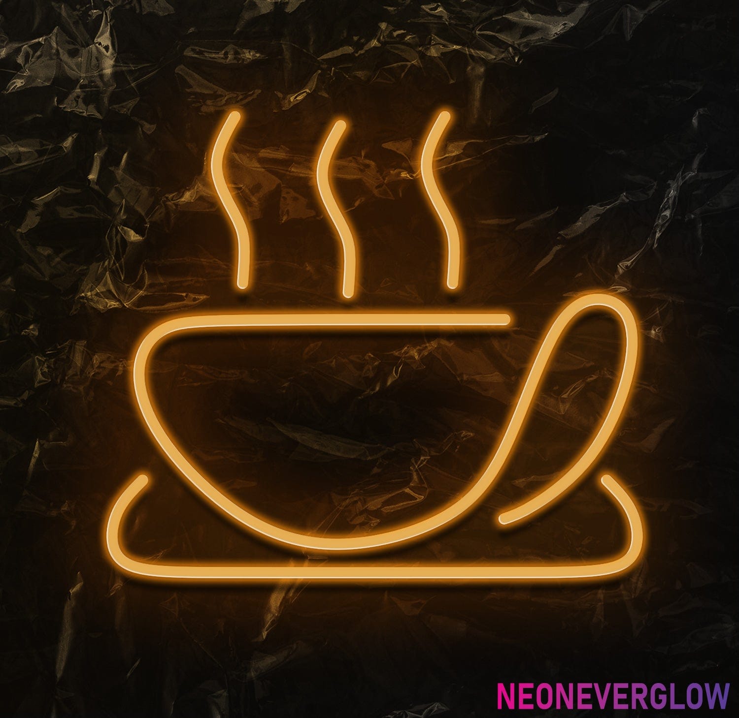 " Kaffee Coffee Cup" LED Neonschild - NEONEVERGLOW