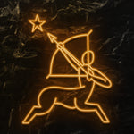 "Pfeilschütze" LED Neonschild - NEONEVERGLOW