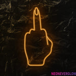 " Woman Finger" LED Neonschild - NEONEVERGLOW
