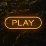 " Play" LED Neonschild - NEONEVERGLOW