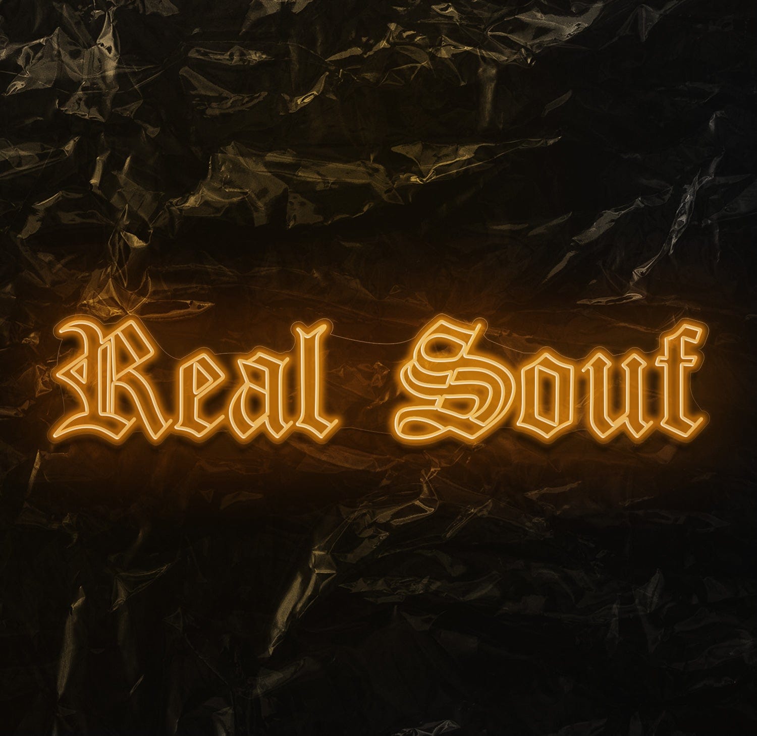" Real Souf" LED Neon Schriftzug - NEONEVERGLOW