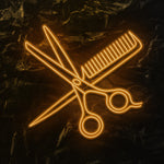 " Beauty Friseur" LED Neonschild - NEONEVERGLOW