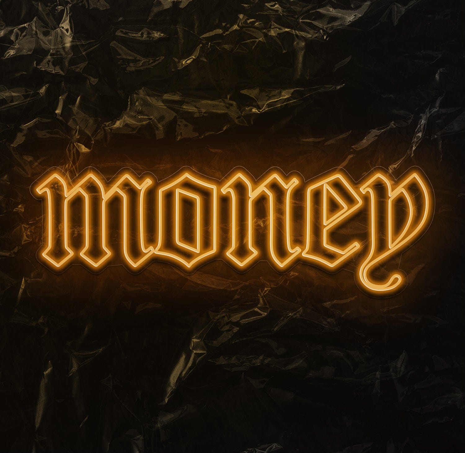 " Money " LED Neon Schriftzug - NEONEVERGLOW