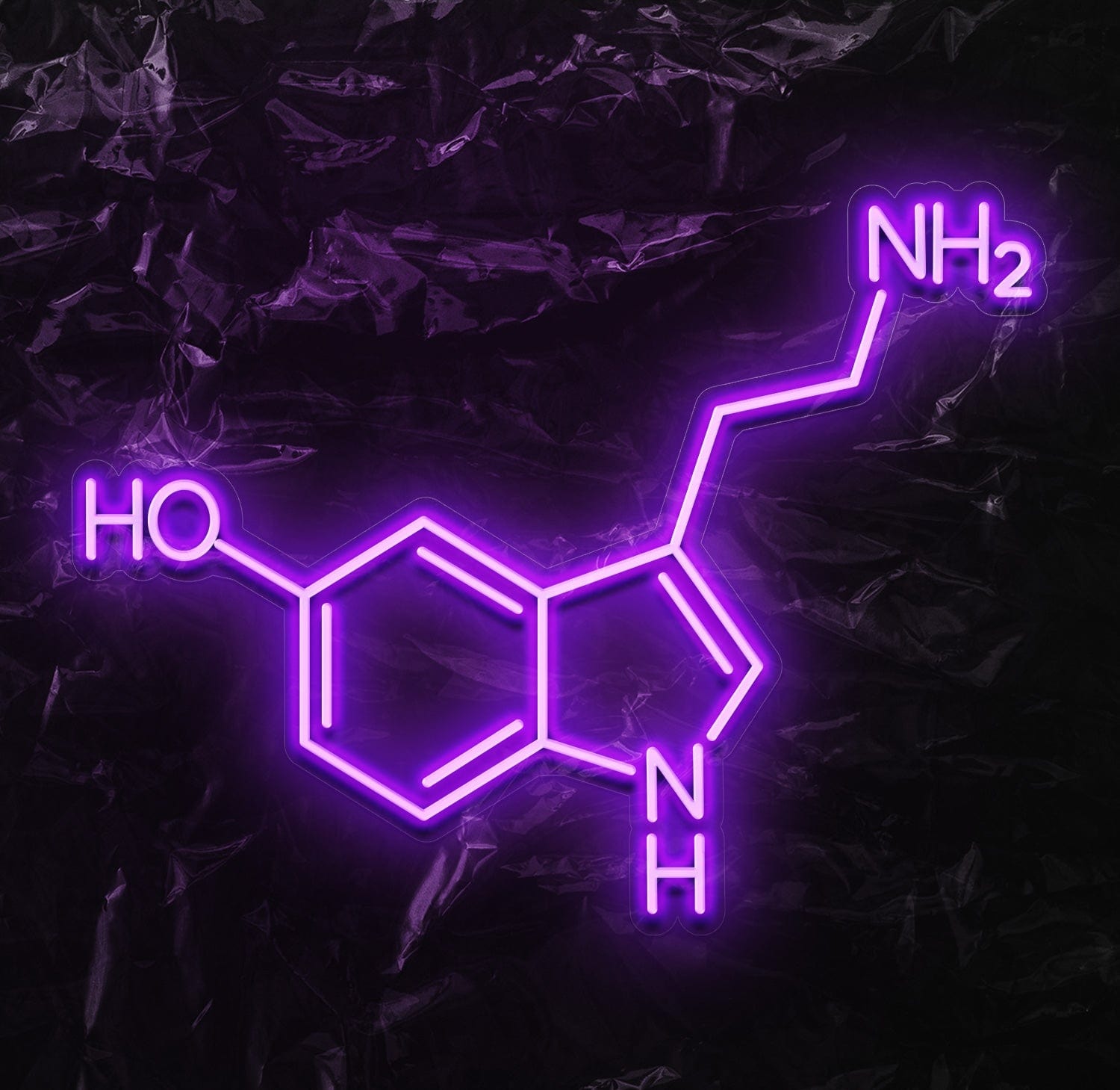 "NH2 HO NH" LED Neonschild - NEONEVERGLOW