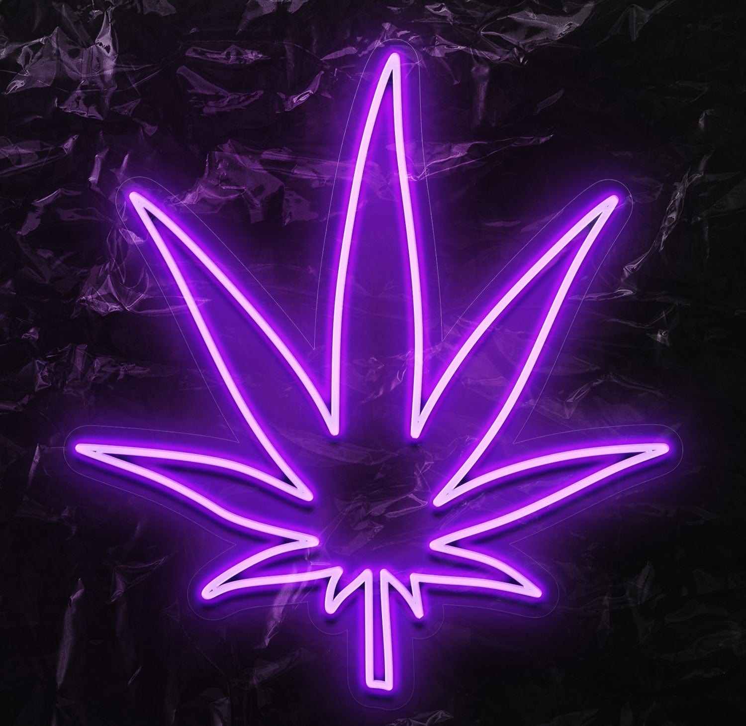 " Blatt" LED Neonschild - NEONEVERGLOW