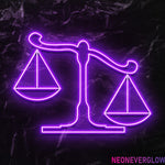 " Waage" LED Neonschild - NEONEVERGLOW