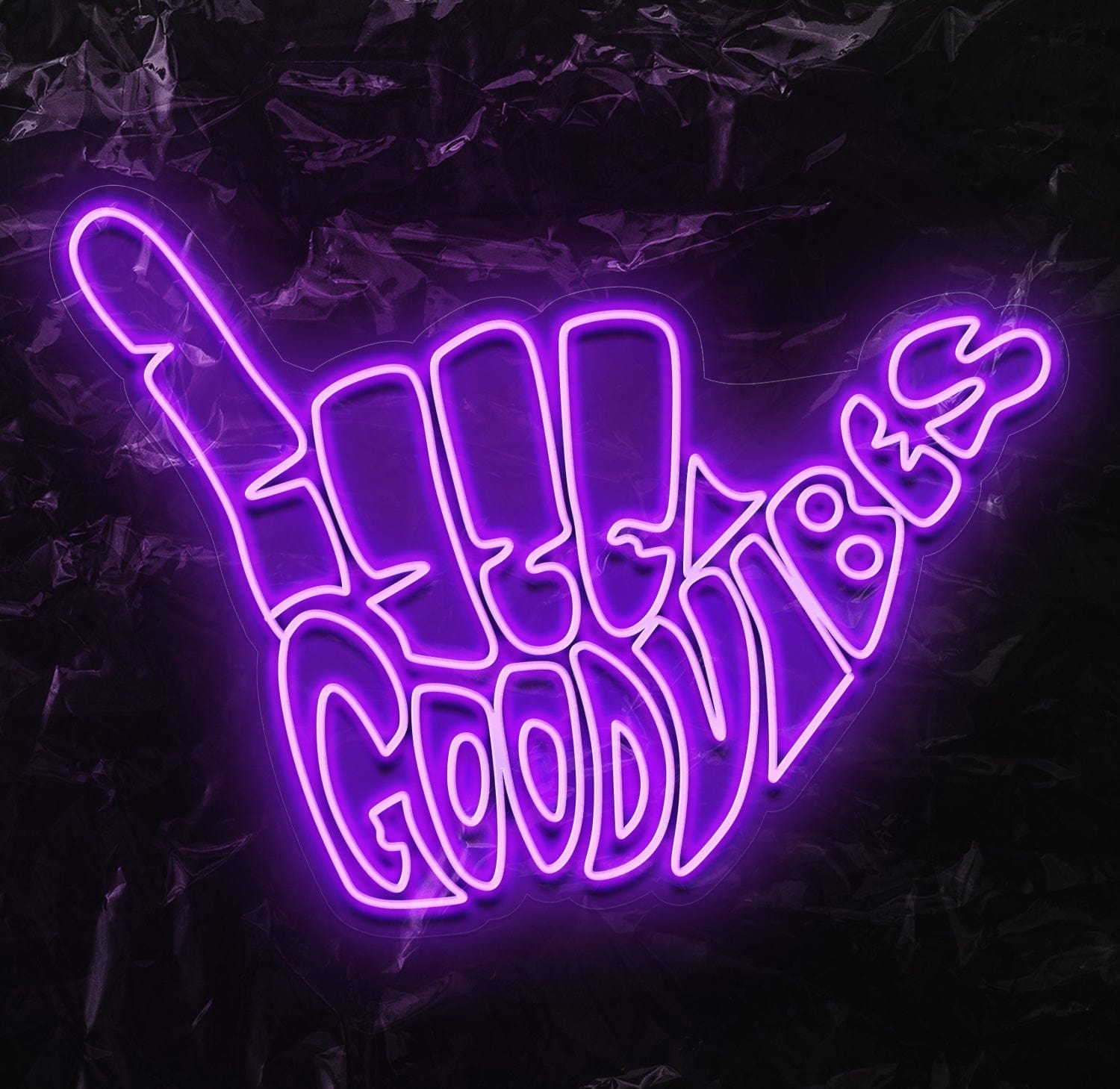 " Shake" LED Neonschild - NEONEVERGLOW