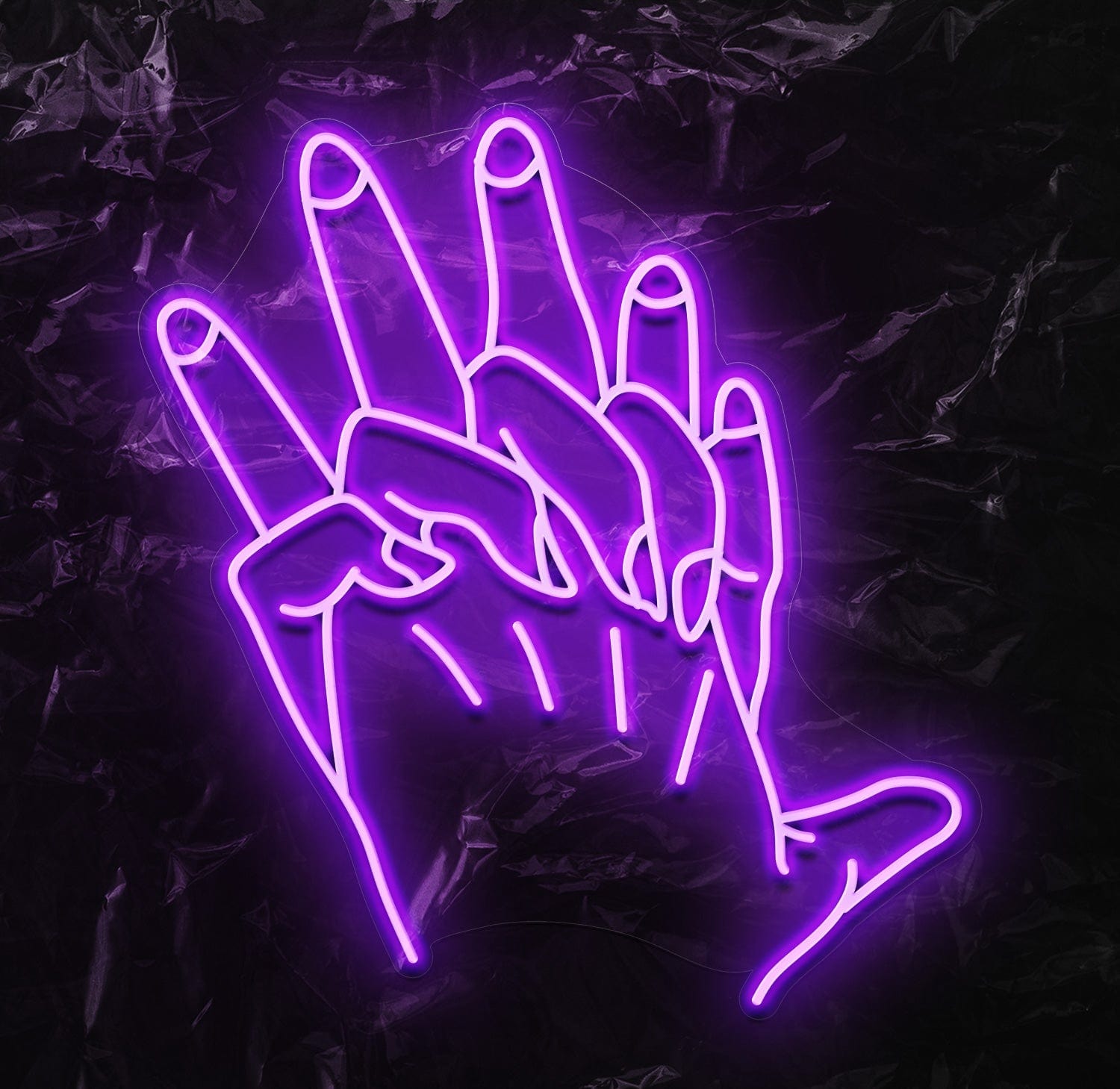 " Zusammenhalt" LED Neonschild - NEONEVERGLOW