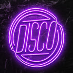 " Disco" LED Neonschild - NEONEVERGLOW
