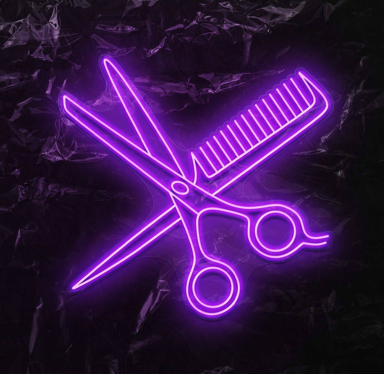 " Beauty Friseur" LED Neonschild - NEONEVERGLOW