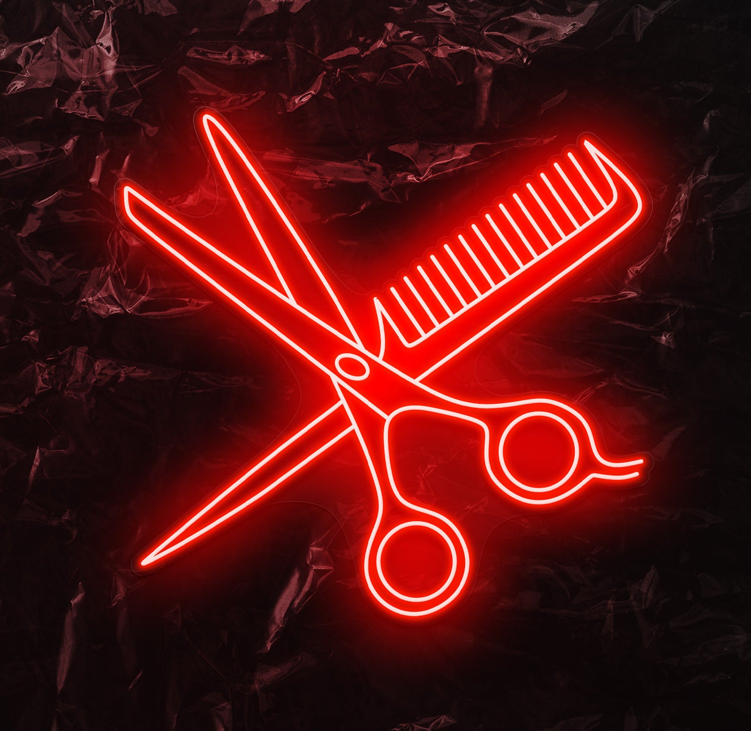" Beauty Friseur" LED Neonschild - NEONEVERGLOW