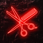 " Beauty Friseur" LED Neonschild - NEONEVERGLOW