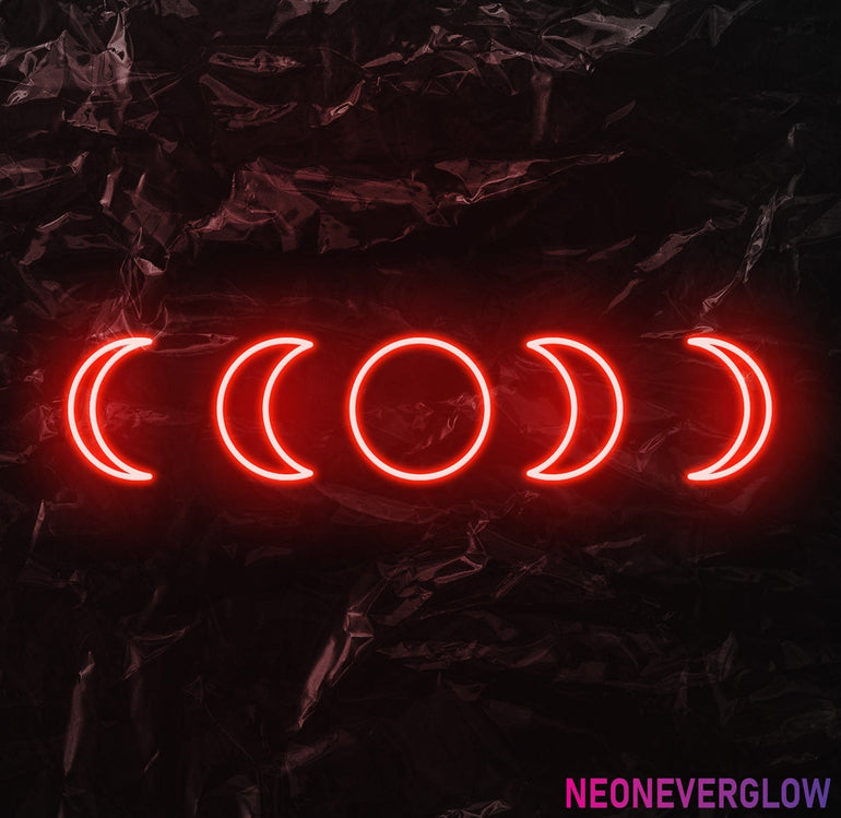 " Mond" LED Neonschild - NEONEVERGLOW