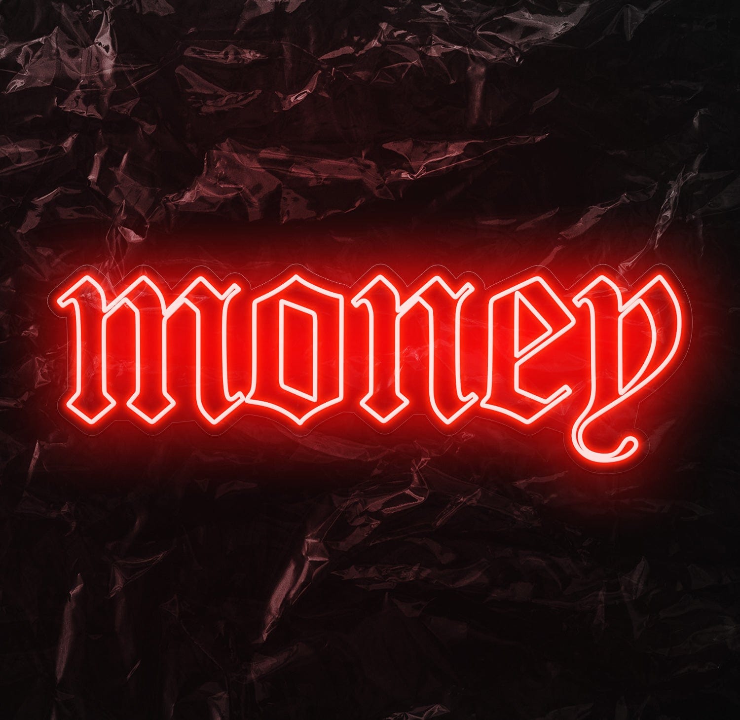 " Money " LED Neon Schriftzug - NEONEVERGLOW