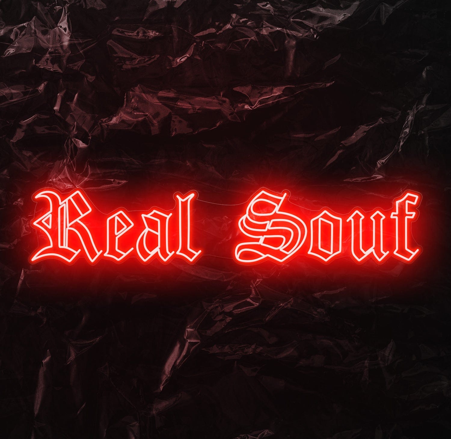 " Real Souf" LED Neon Schriftzug - NEONEVERGLOW