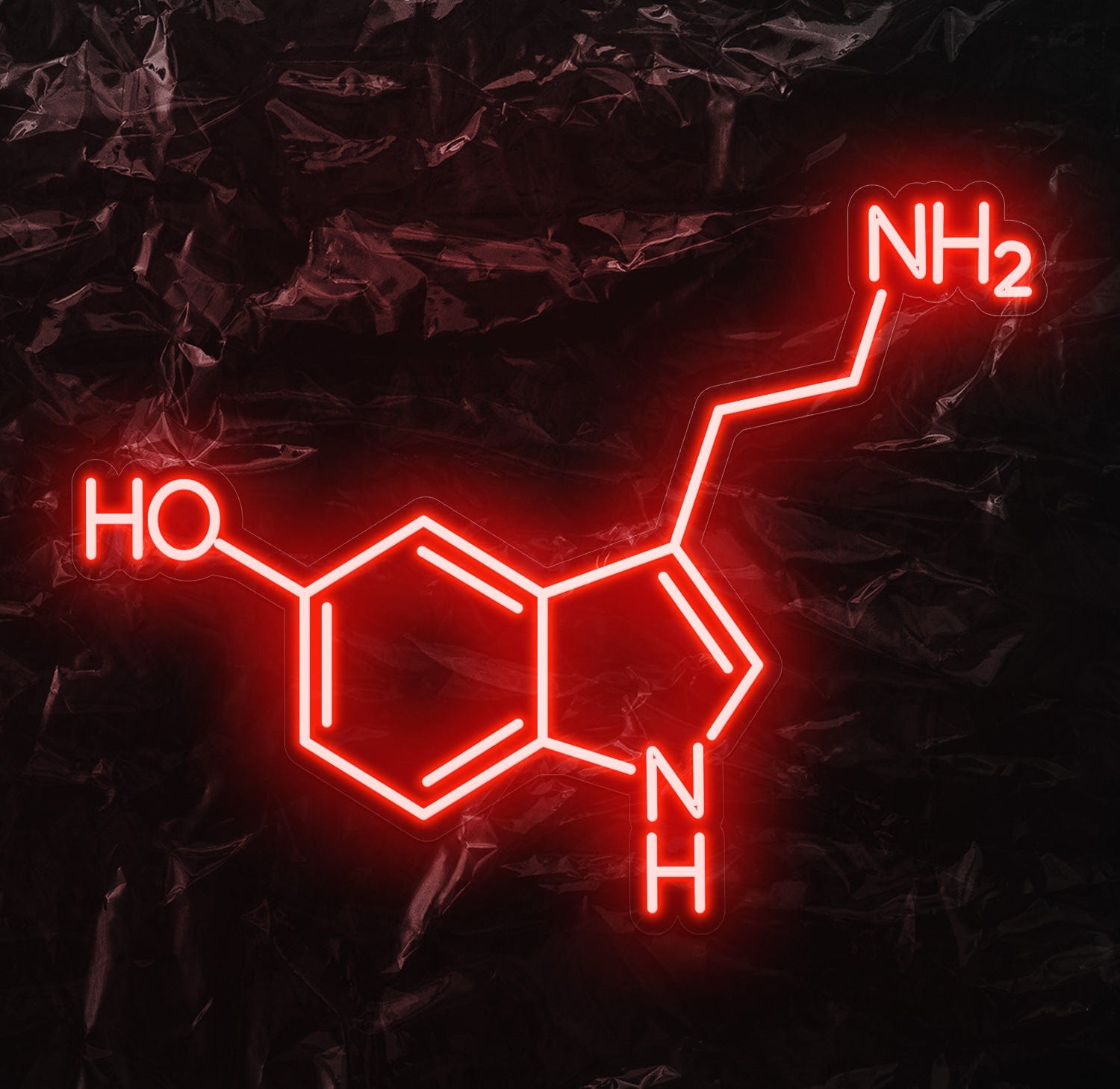 "NH2 HO NH" LED Neonschild - NEONEVERGLOW