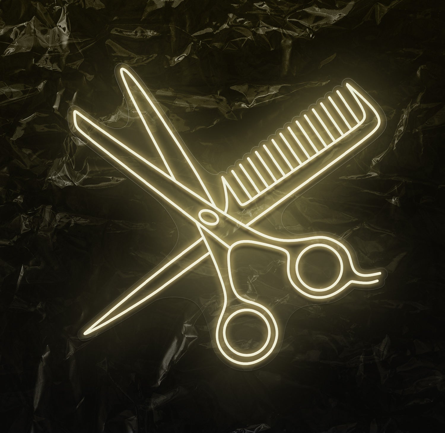" Beauty Friseur" LED Neonschild - NEONEVERGLOW