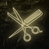 " Beauty Friseur" LED Neonschild - NEONEVERGLOW