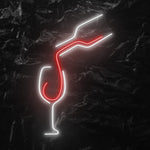 " Wine Bottle" LED Neonschild - NEONEVERGLOW