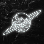 " Welt" LED Neonschild - NEONEVERGLOW