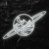 " Welt" LED Neonschild - NEONEVERGLOW