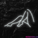 " Girl Beine" LED Neonschild - NEONEVERGLOW