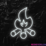 " Fire Flamme" LED Neonschild - NEONEVERGLOW