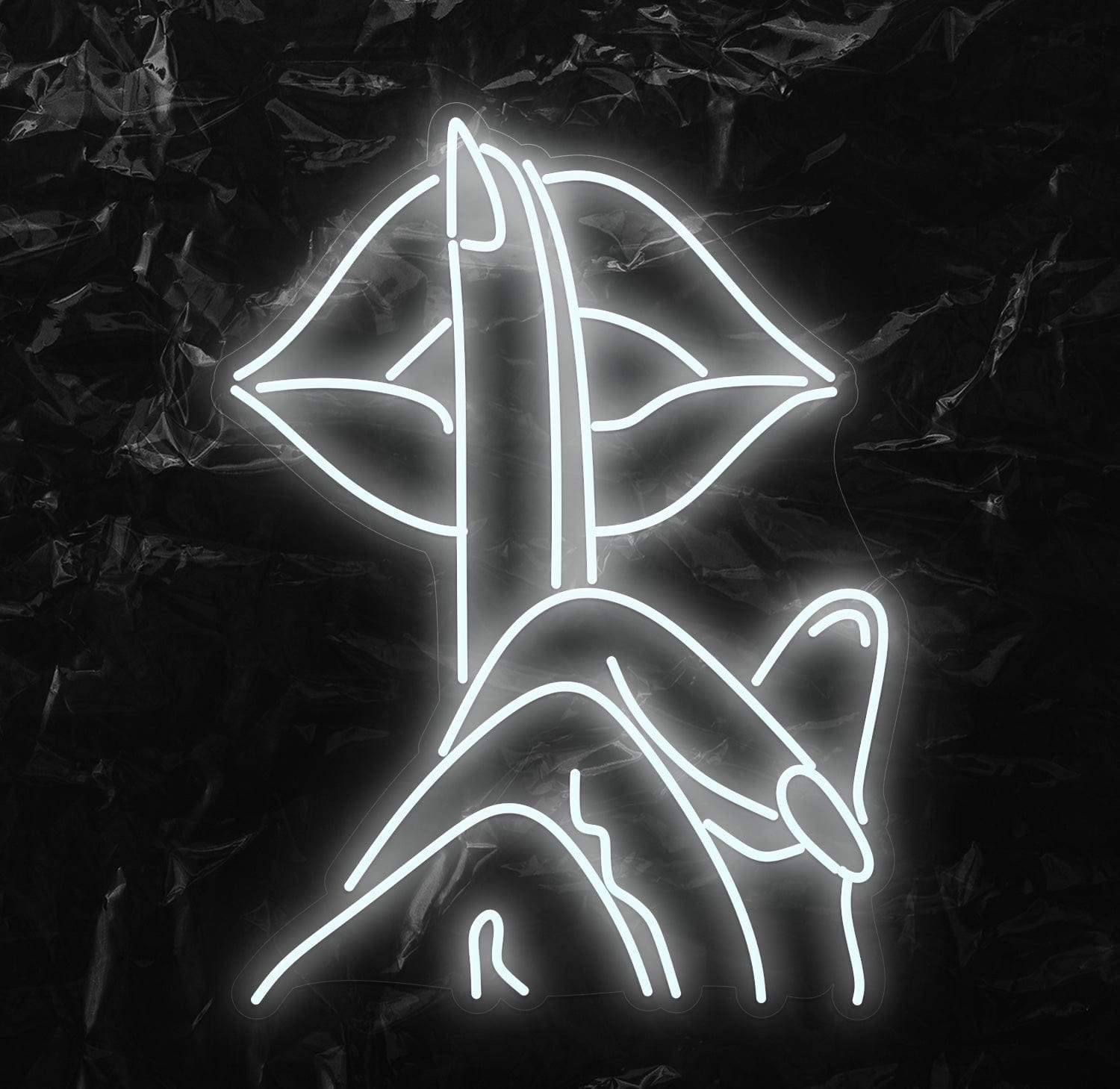" Lippe Frau" LED Neonschild - NEONEVERGLOW