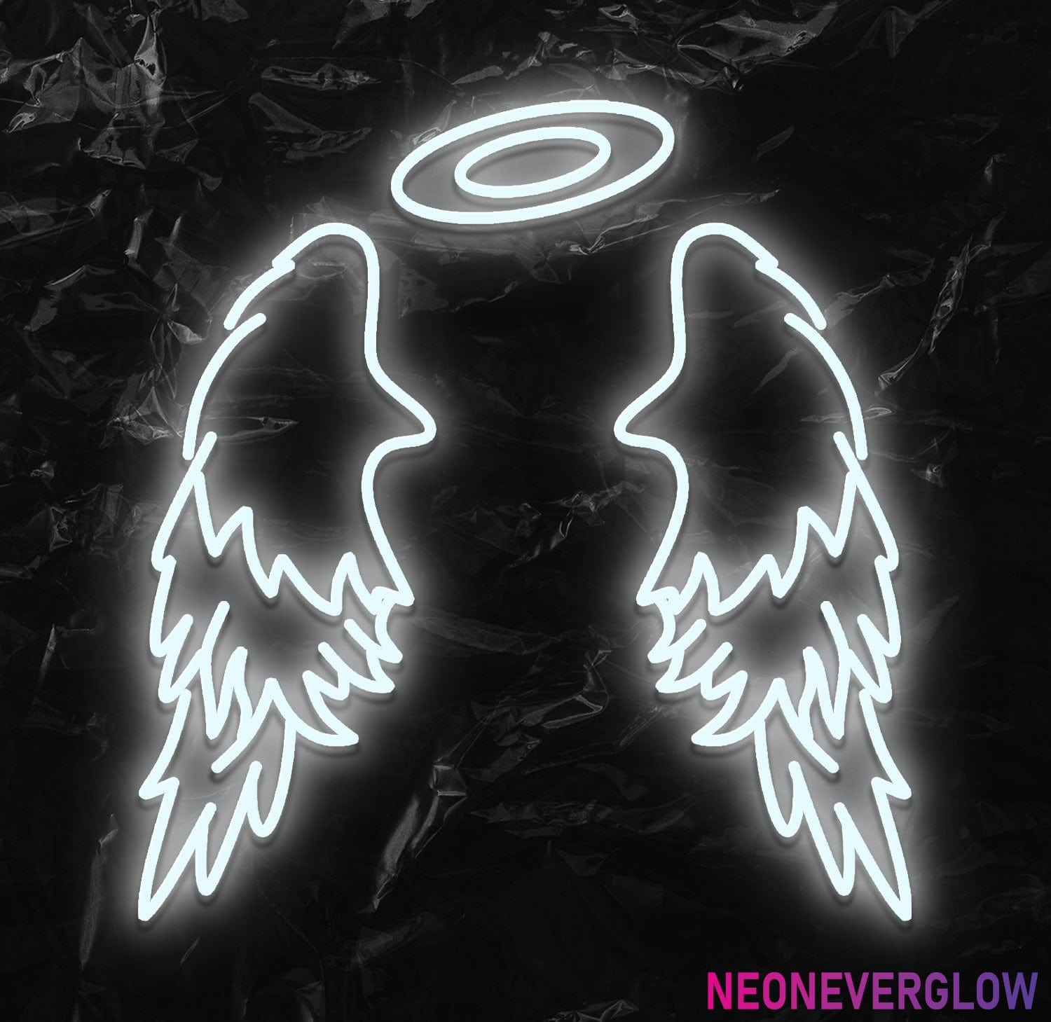 " Flügel" LED Neonschild - NEONEVERGLOW